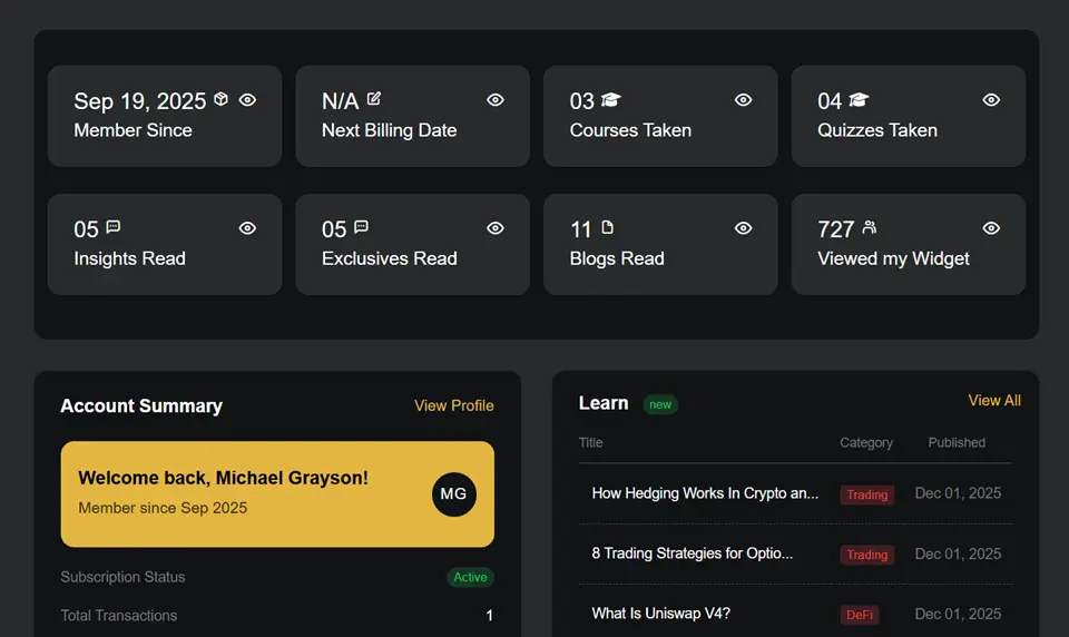 Central Dashboard