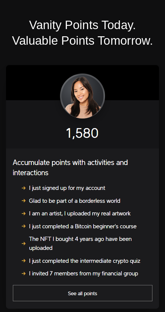 Profile preview
